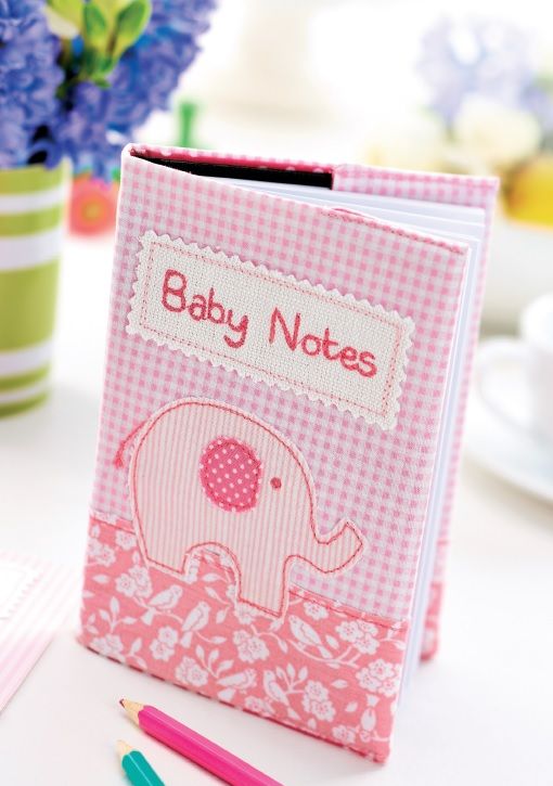 Elephant Applique & Baby Journal Templates