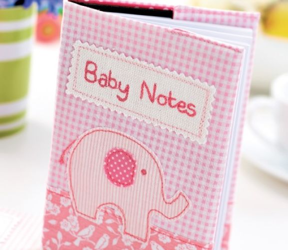 Elephant Applique & Baby Journal Templates