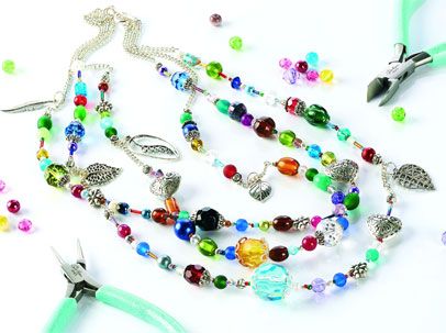 Make a… Mixed Bead Set Necklace