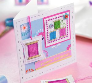 Beginner’s Cross-Stitch Card, Tag & Sampler