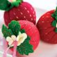 Strawberry Pincushion Template