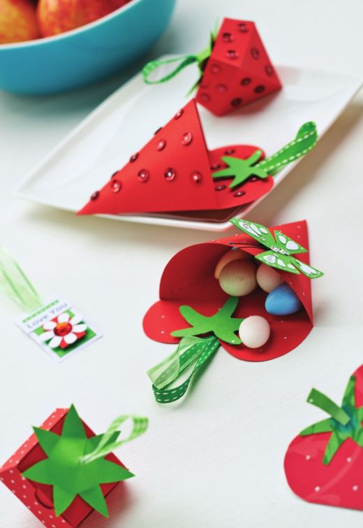 Berry Shaped Papercrafts