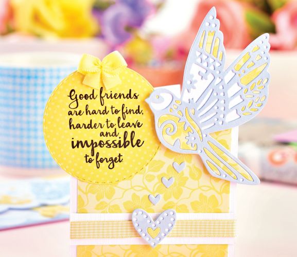 Die-Cut Bird Cards