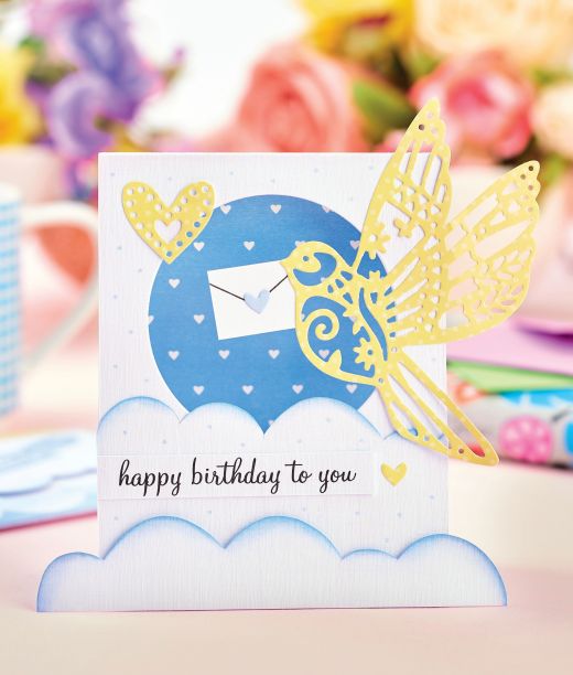 Die-Cut Bird Cards