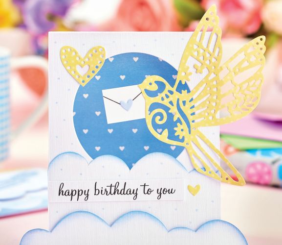 Die-Cut Bird Cards