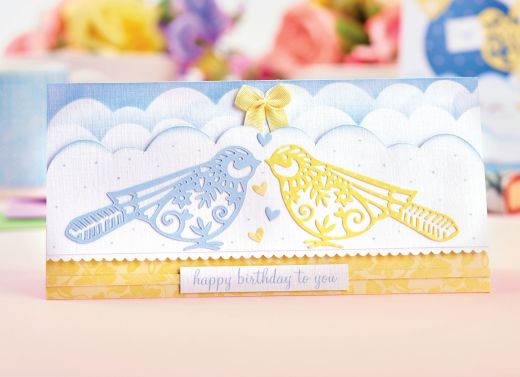 Die-Cut Bird Cards