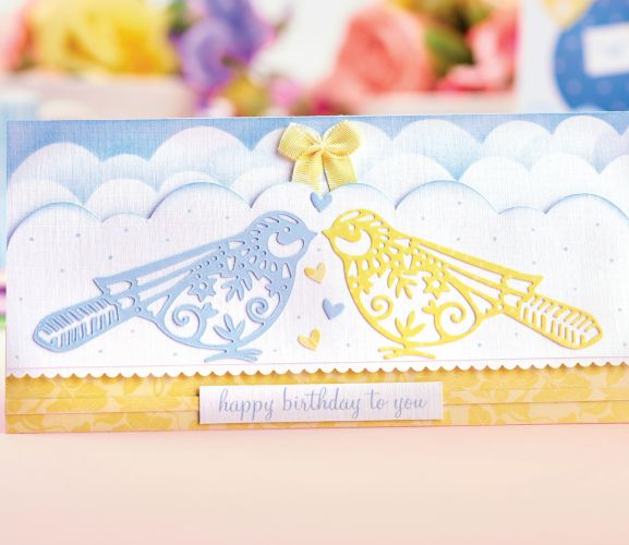 Die-Cut Bird Cards