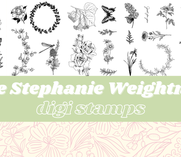 Free Stephanie Weightman Digi Stamps