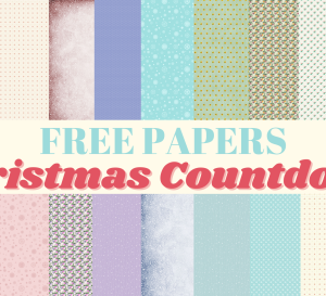 Free Christmas Countdown Papers