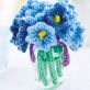 Knit a Bluebell Posy