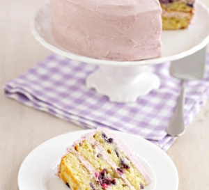 Blueberry & Lavender Cake