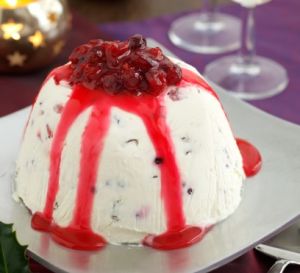 Christmas Ice-Cream Bombe