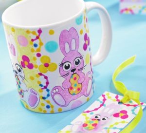 Easter China Painting Mug Tutorial