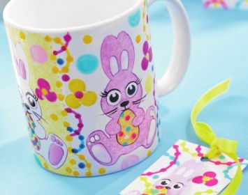 Easter China Painting Mug Tutorial