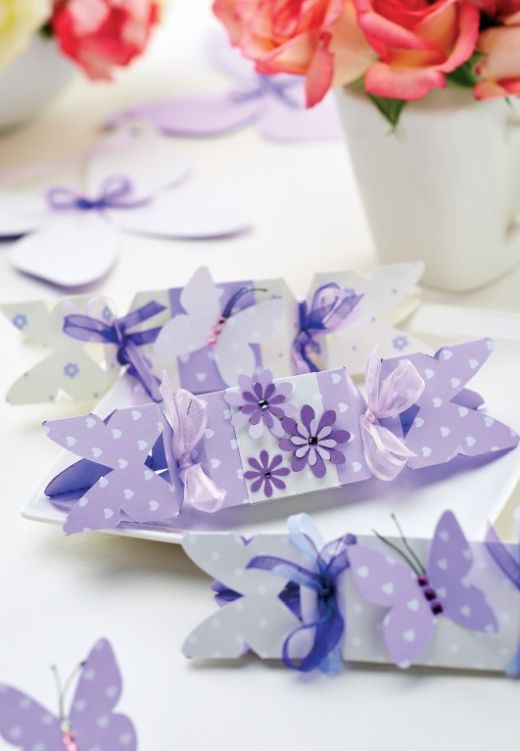 Butterfly Wedding Favour Boxes