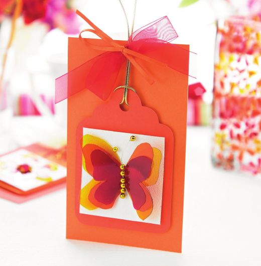 Butterfly Card & Butterfly Plant Pokes