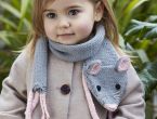 Knitted Mouse Scarf Pattern