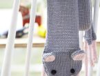 Knitted Mouse Scarf Pattern