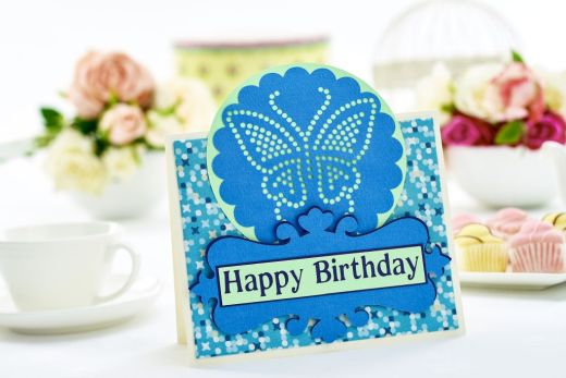 Rhinestone Bag and Card Gift Set