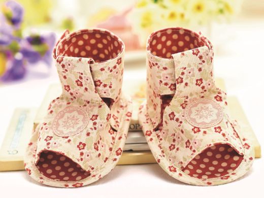 Sew a Pair of Baby Sandals
