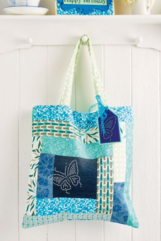 Rhinestone Bag and Card Gift Set