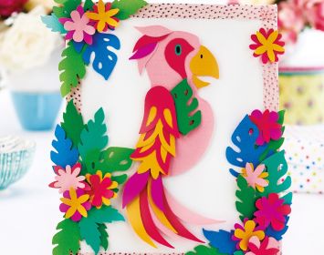 Tropical Papercrafts with Brother ScanNCut