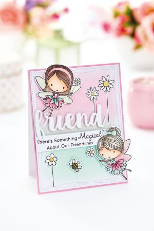Easy Fairy Friends Greeting