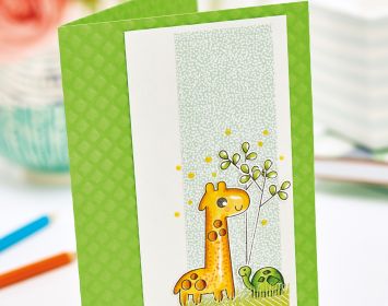 Die-cut Uplifting Animals