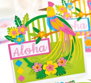 Tropical Fiesta Papercraft Set