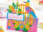 Tropical Fiesta Papercraft Set