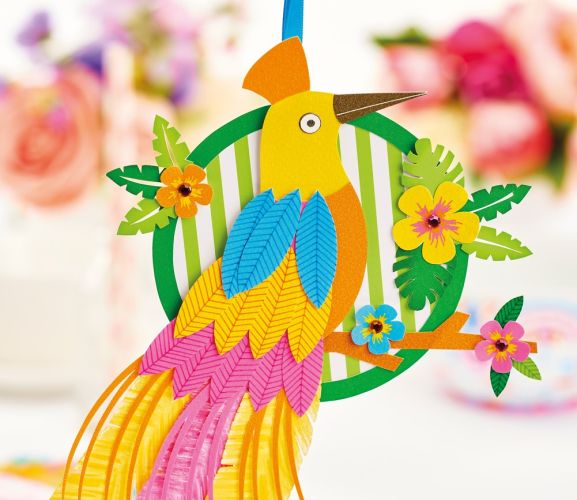 Tropical Fiesta Papercraft Set