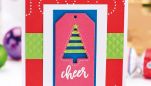 Contemporary Die-Cut Christmas Cards