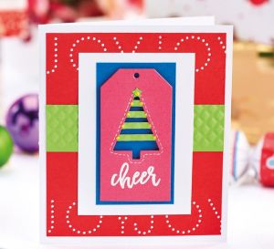 Contemporary Die-Cut Christmas Cards
