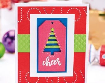 Contemporary Die-Cut Christmas Cards Contemporary Die-Cut Christmas Cards