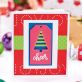 Contemporary Die-Cut Christmas Cards