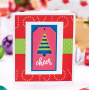 Contemporary Die-Cut Christmas Cards
