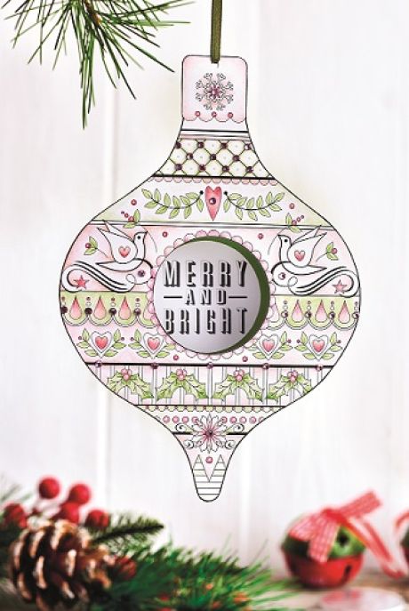 Colour Beautiful Bauble Greetings Colour Beautiful Bauble Greetings