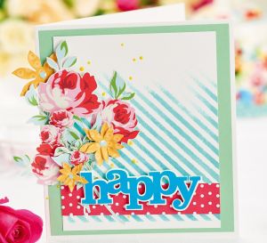 Vintage-Inspired Flower Birthday Cards & Gift Box