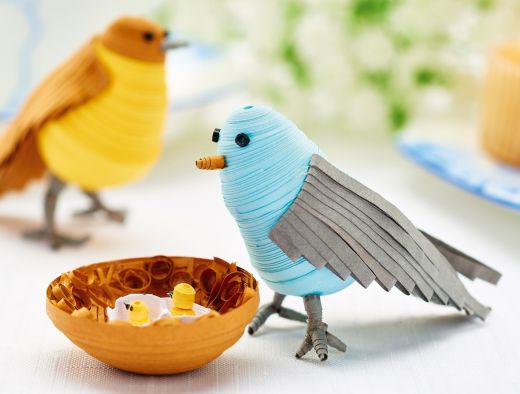 Quilled Birds