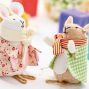 Stitched Felt Mice