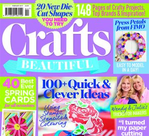 Crafts Beautiful February 2017 Issue 302 Template Pack