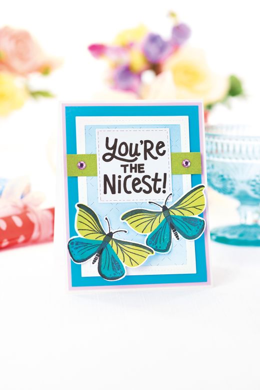 Quick Thoughtful Butterfly Card