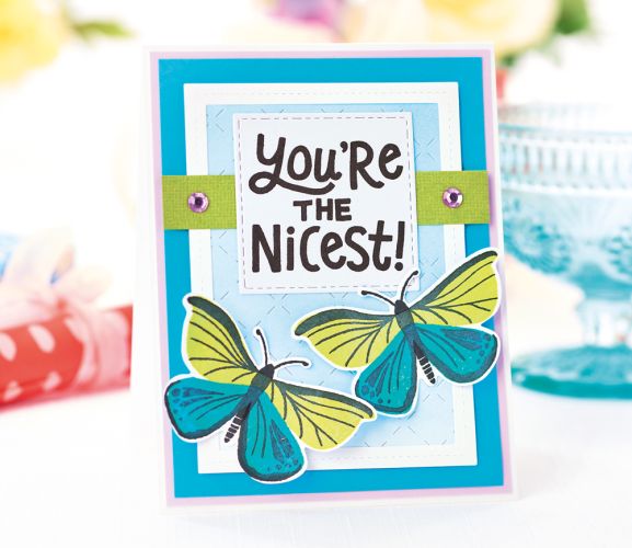 Quick Thoughtful Butterfly Card