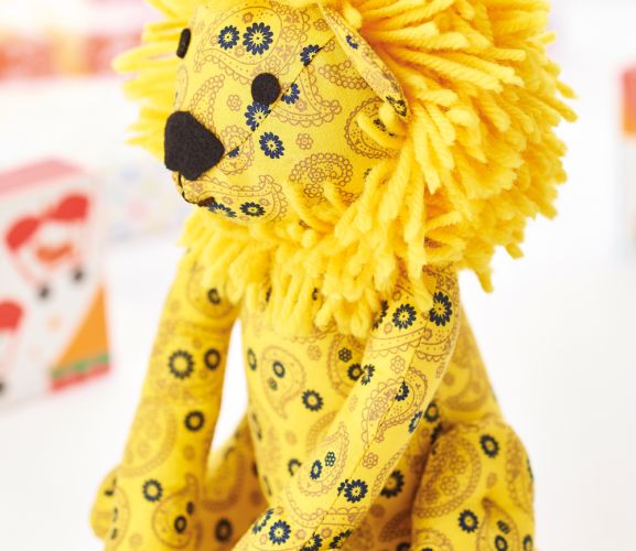 Sew a Lion Soft Toy