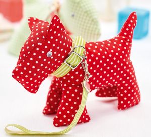 Stitched Scottie Dogs