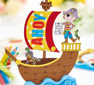 Pirate Birthday Greeting Cards for Kids