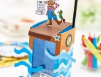 Pirate Birthday Greeting Cards for Kids