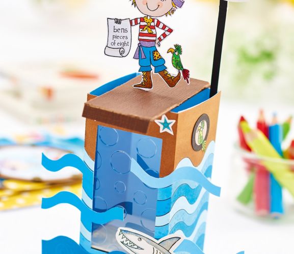 Pirate Birthday Greeting Cards for Kids