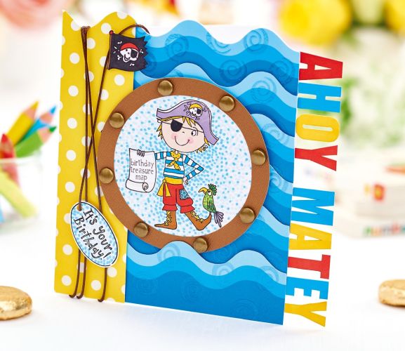 Pirate Birthday Greeting Cards for Kids