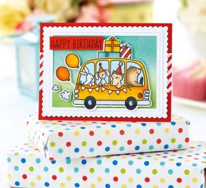 Cute Stamped Birthday Card